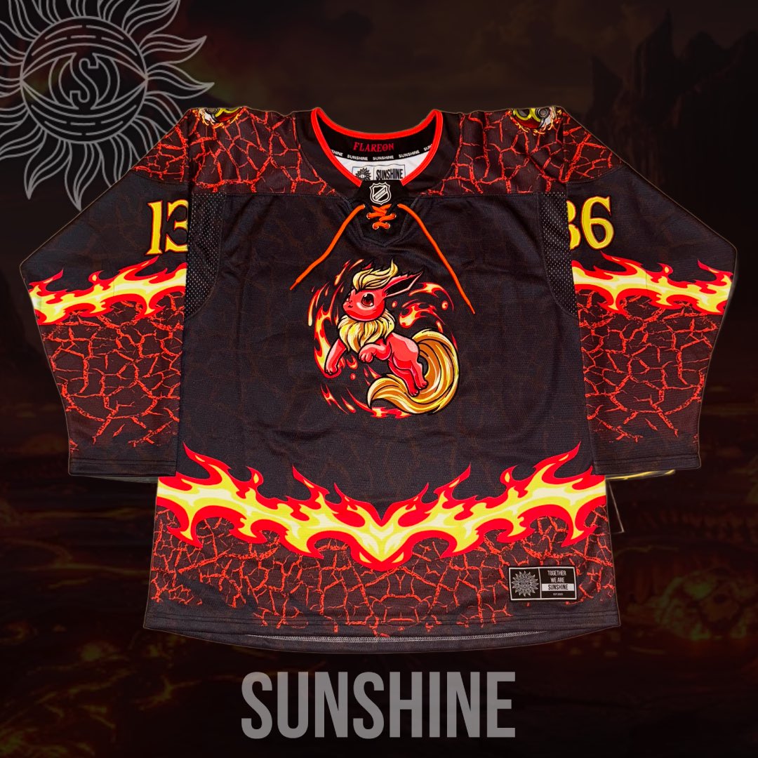 SunshineAttire's tweet photo. 🔥 FLAREON HOCKEY DROP 🔥

https://t.co/ab24y0XkZQ https://t.co/RUBpWpcy38