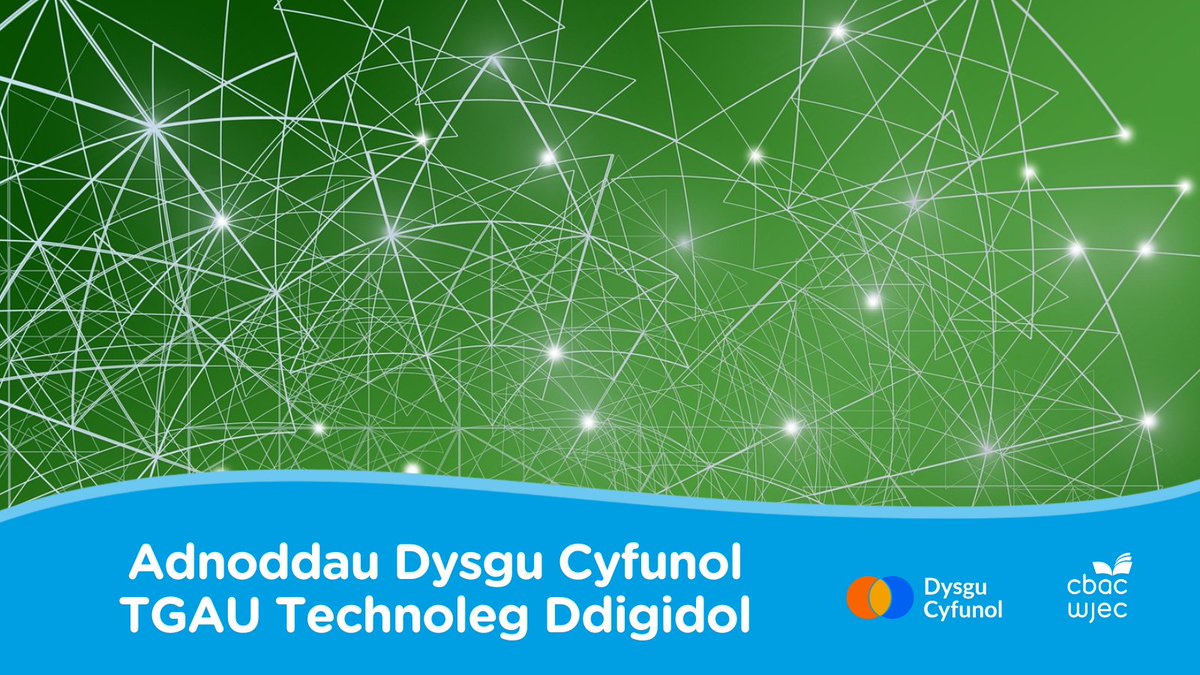 Dyma adnodd dysgu cyfunol gyda chynnwys hunan-astudio rhyngweithiol sy'n ymdrin â Chyfathrebiadau digidol.
 
Pwrpas yr adnodd yw cyfuno dysgu wyneb yn wyneb traddodiadol gyda phecyn dysgu ar-lein.

resources.wjec.co.uk/Pages/Resource…

#TGAU #TechnolegDdigidol #ChyfathrebiadauDigidol