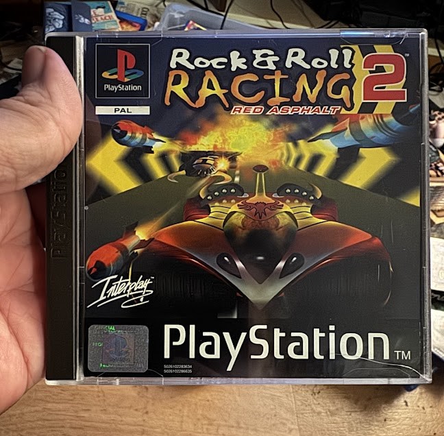 SirBoringOldFa1's tweet photo. There's that old saying that you learn something new everyday... 
Well today i learned that there is a sequel to legendary SNES and Mega Drive racer Rock &amp; Roll Racing.
#Gamepickups #Gamecolleting #GamersUnite https://t.co/ivsEQRRT9H
