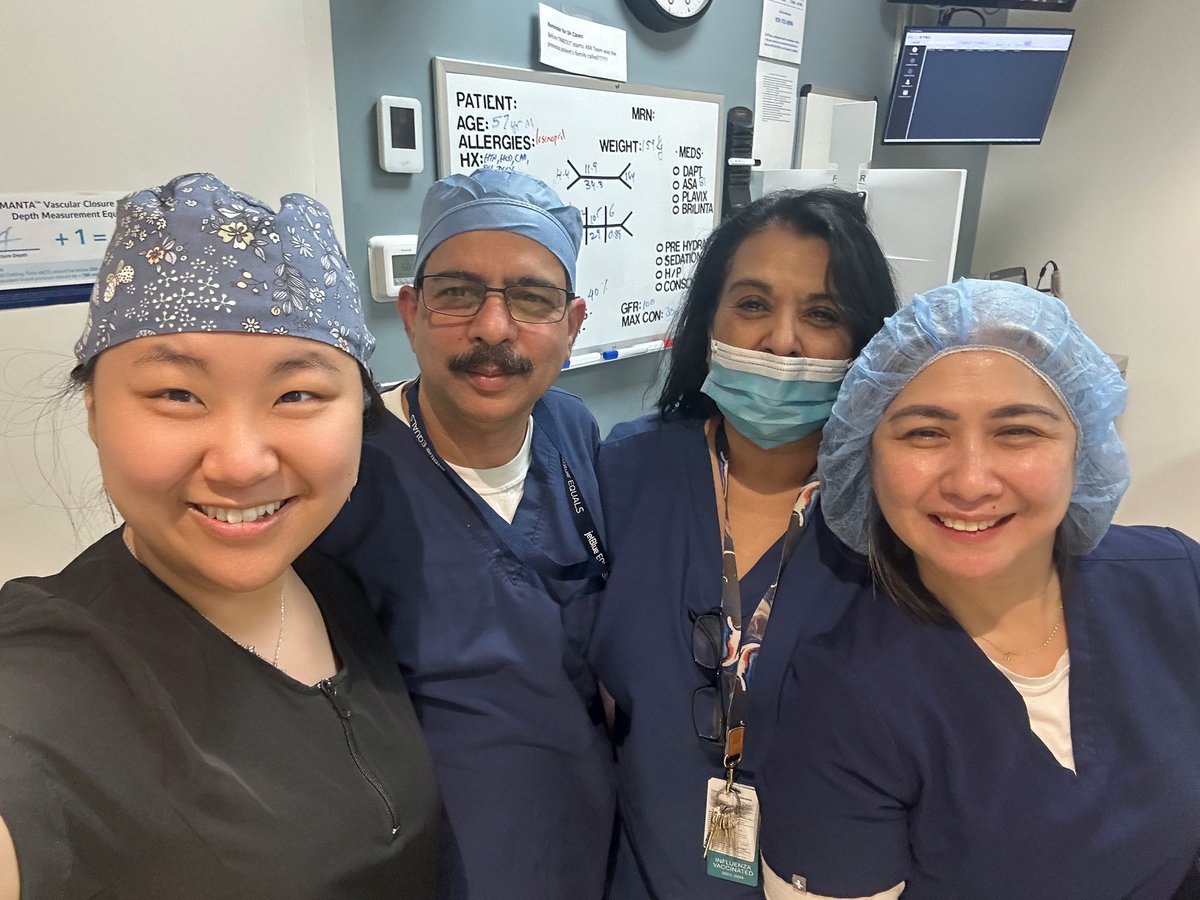 zheng_md's tweet image. Just crushed a 2-hour case! 🚀
•Right radial access CTO PCI: LM-prox-mid LAD 100%
•RFR &amp;amp; DCB/PCI of prox large ramus
•Rota, Shockwave, IVUS x5
•3 stents with excellent results! 🙌

Huge thanks to my excellent team and Dr. Julian! 🏆💪 #Teamwork #CTOPCI #ComplexPCI