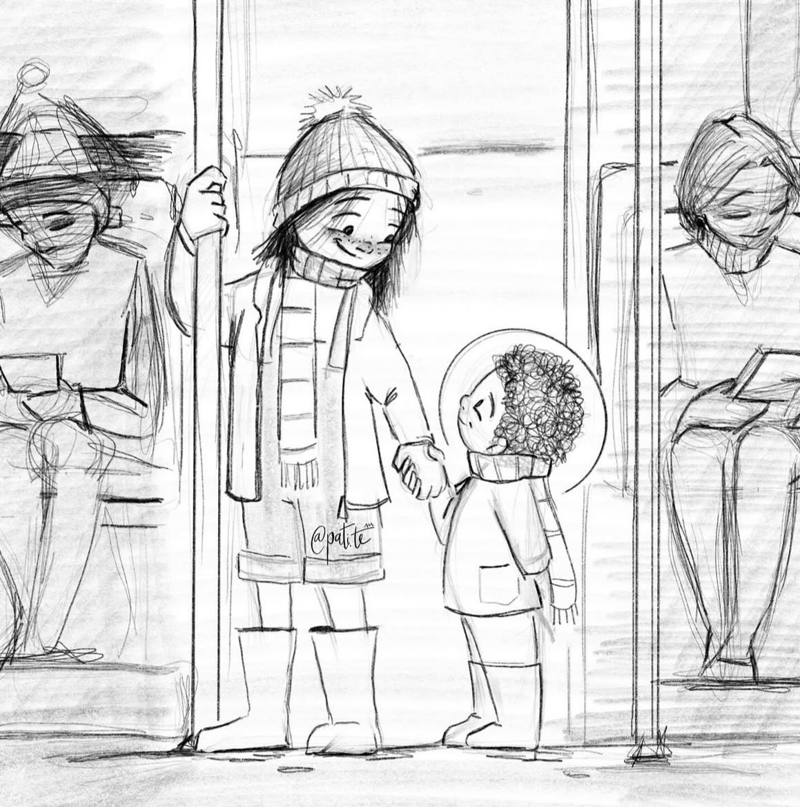 patite3's tweet image. Dios ha nacido para encarnarse en nuestras realidades cotidianas.
En el trabajo, cuando vemos una película, cuando estudiamos o vamos en el bus.
Debemos encontrar a Jesús en cada momento del día y vivirlo con Él.