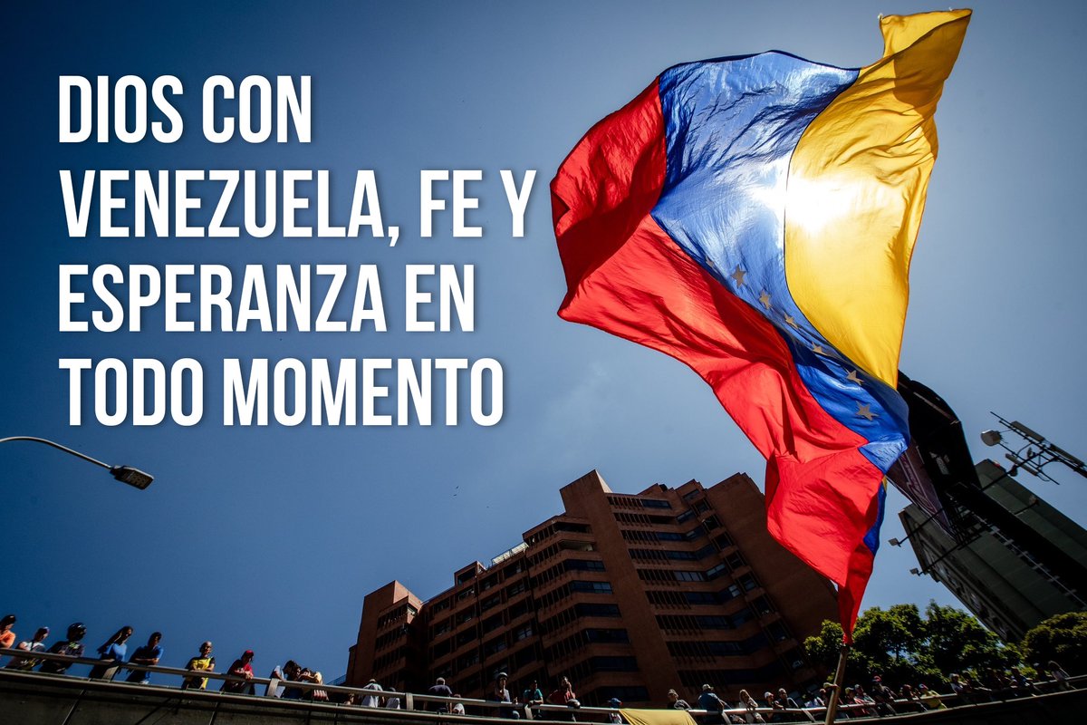 Hay una realidad que es invariable, y es que el tiempo de DIOS es perfecto.

Mucho cuidado con la desesperanza, recuerden siempre todo lo que hemos luchado; DIOS da la victoria a la constancia, y estamos cerca de lograrlo.

Aquí seguimos y seguiremos, por nuestro país y la