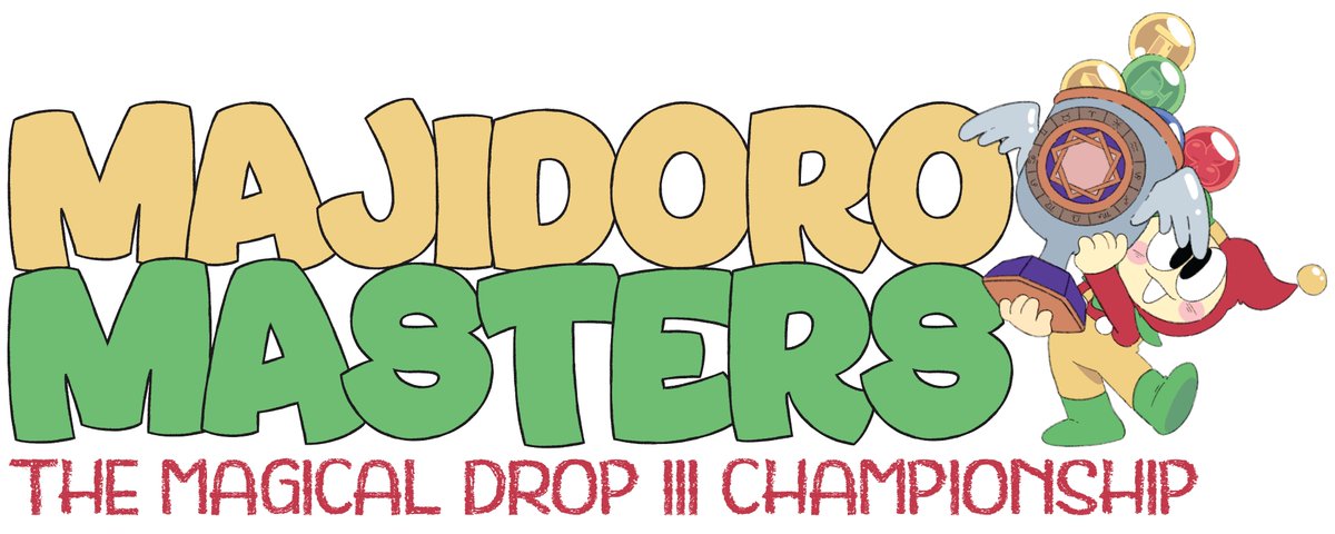 tristan (@mksf_birdup) on Twitter photo I'm excited to announce that Majidoro Masters will be returning for the fourth consecutive year!
Join myself and the <a href="/PuzzleWednesday/">Puzzle Wednesday</a> team for 6 months of Magical Drop III tournaments. Our first one taking place next Saturday (Jan 18th).
Sign up: challonge.com/MM4_Q1 I'm excited to announce that Majidoro Masters will be returning for the fourth consecutive year!
Join myself and the <a href="/PuzzleWednesday/">Puzzle Wednesday</a> team for 6 months of Magical Drop III tournaments. Our first one taking place next Saturday (Jan 18th).
Sign up: challonge.com/MM4_Q1