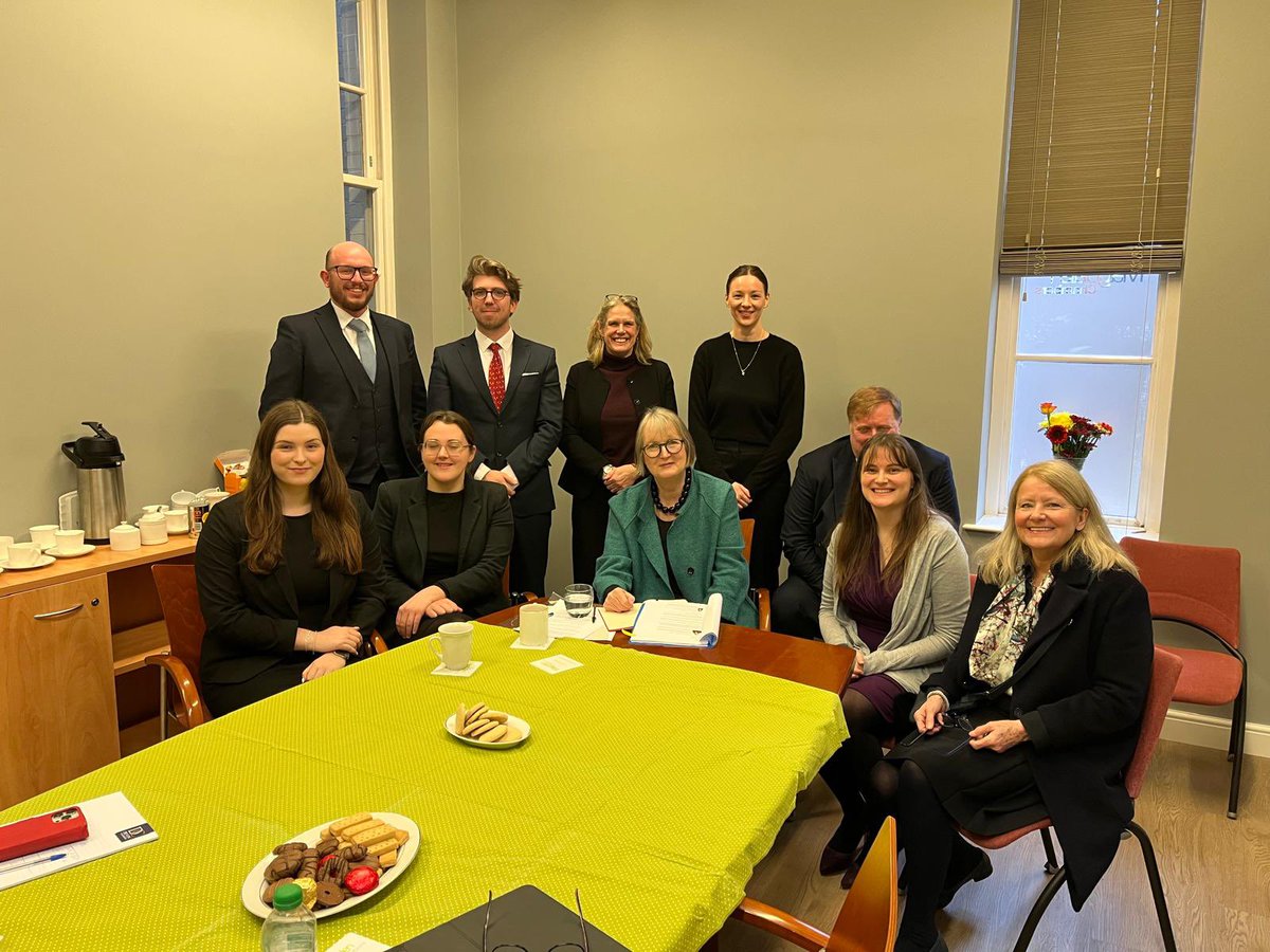 Thank you <a href="/jomartinkc/">Jo Martin KC</a> and members of Western Circuit who came to meet me in Exeter today to contribute to <a href="/thebarcouncil/">The Bar Council</a> review of bullying, harassment &amp; sexual harassment