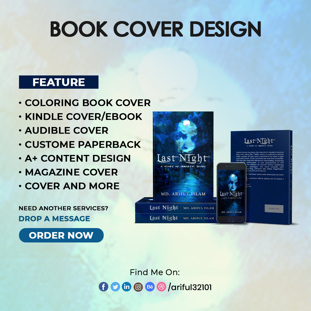 ariful32101's tweet photo. A custom Kindle book cover can make all the difference in sales! I specialize in KDP, paperback, and ACX audiobook designs for authors ready to shine.

#KindleDesign #KDPBooks #CoverArt #CreativeDesign

Order Now at Fiverr: https://t.co/KrSYGaEFw6 https://t.co/dwQjeQFEvq