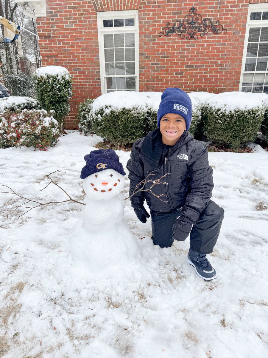 Recruits:
Enjoy your snow day and remember…

EVERYTHING MATTERS 🐝