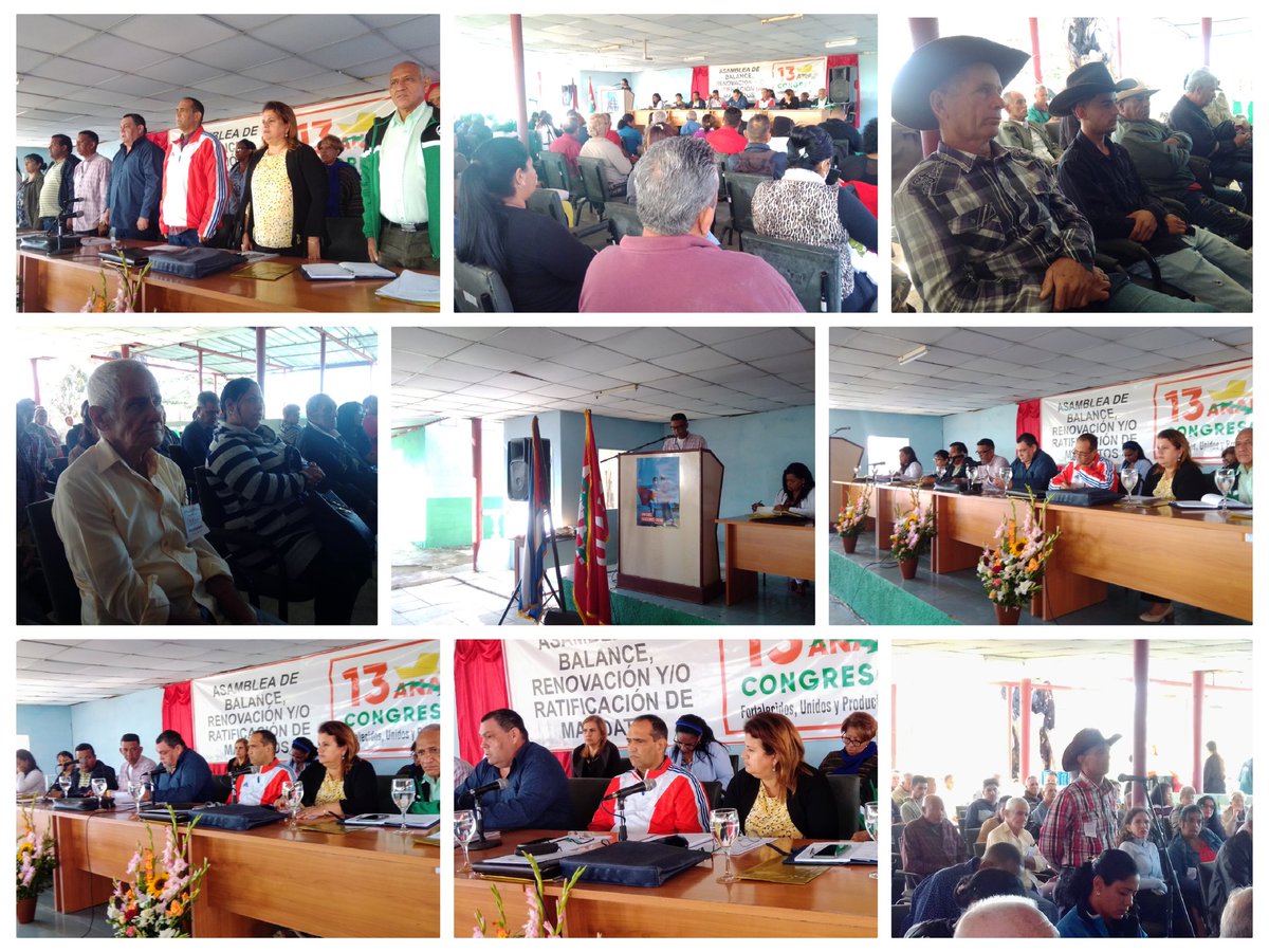 🇨🇺| Se celebra en el municipio Guanabacoa la Asamblea de balance renovación y/o ratificación de mandato del 13 Congreso de la ANAP con la presencia de Félix Duarte Ortega Presidente de la organización,<a href="/IzquierdoAlons1/">Livan Izquierdo Alonso</a> Primer Secretario del PCC Provincial y <a href="/YanetHzP/">Yanet Hernández Pérez</a> Gobernadora.