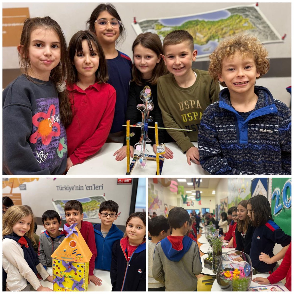 BK_Kirklareli's tweet image. İlkokul öğrencilerimiz, STEM Junior Programımızın temaları &quot;Yeşil Dünyamız&quot; ve &quot;Makineler Dünyası&quot; kapsamında hazırladıkları projeleri büyük bir keyifle sergilediler.

#STEMJunior #GeleceğinBilimİnsanları