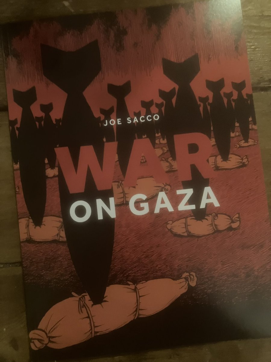 North Herts Palestine Solidarity Campaign (@nhertspsc) on Twitter photo The new Joe Sacco graphic novel arrived in the post and itās great - slimmer than his two previous classics but every bit as thought-provoking
One to get in stock <a href="/DavidsBookshop/">David's Bookshop</a>! The new Joe Sacco graphic novel arrived in the post and itās great - slimmer than his two previous classics but every bit as thought-provoking
One to get in stock <a href="/DavidsBookshop/">David's Bookshop</a>!