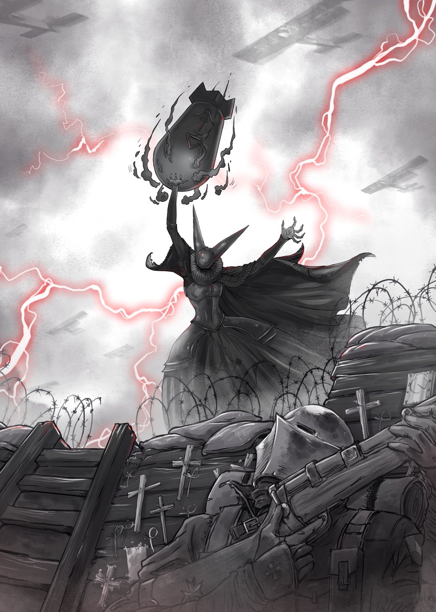 Artillery Witch about to give someone a BAD day! <a href="/TrenchCrusade/">Trench Crusade</a> #trenchcrusade