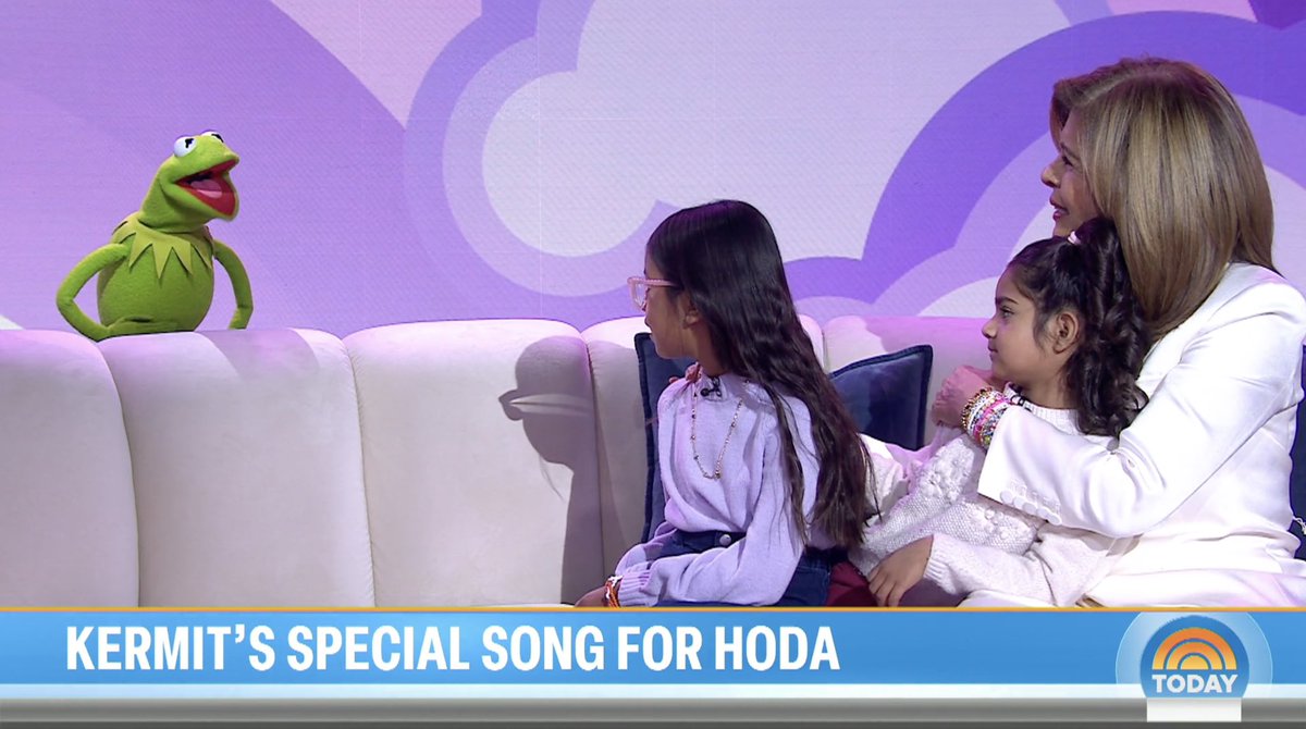 kermit sang rainbow connection to hoda for her last show and now you’re just expecting me to go about my day???