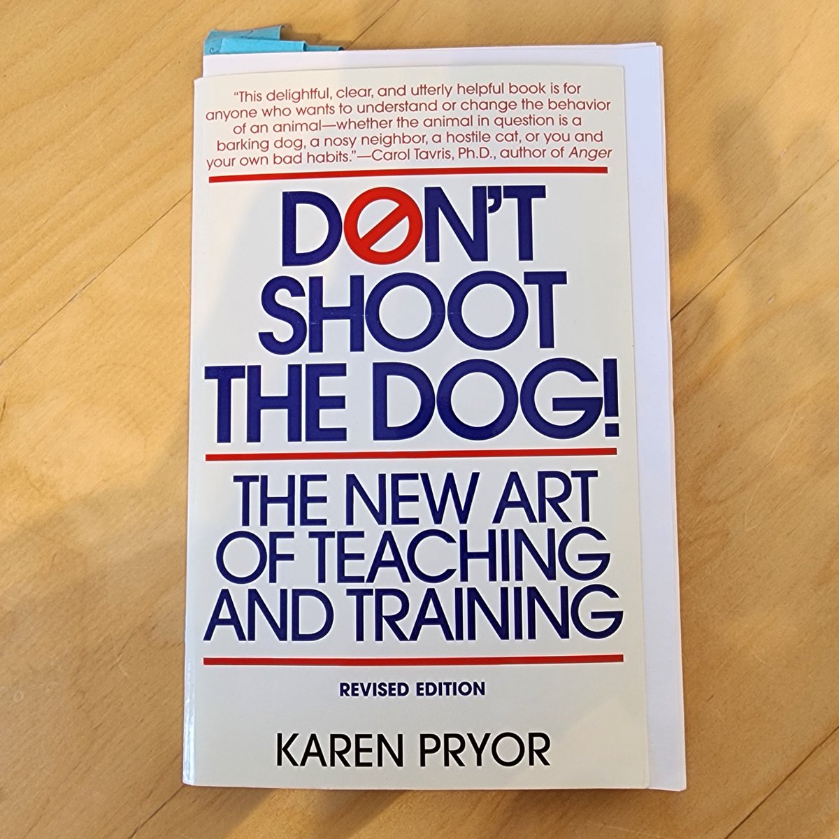 I just found out that Karen Pryor passed away. She was a pioneer in the field of animal training &amp; her philosphies were transformative for me. She had a tremendous influence on how I train dogs. Her book Don't Shoot the Dog is incredible for anybody who wants to change behavior.
