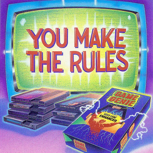 Happy Friday. Have a great weekend and always remember: YOU make the rules! 🕹🧞‍♂️👾⚡️