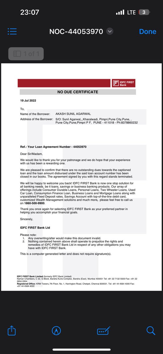 akashagar_'s tweet photo. For the loan of 425 mobikwik is charging 8000+ late fee and that too after receiving NOC from direct lender @IDFCFIRSTBank @jagograhakjago please intervene. https://t.co/PcQ4kMZ249