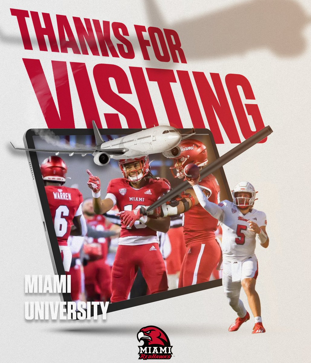 Thank you <a href="/MiamiOHFootball/">Miami Football</a> for stopping by to recruit our student athletes #NoBetterPlaceToBeThanCAEC☔☔☔