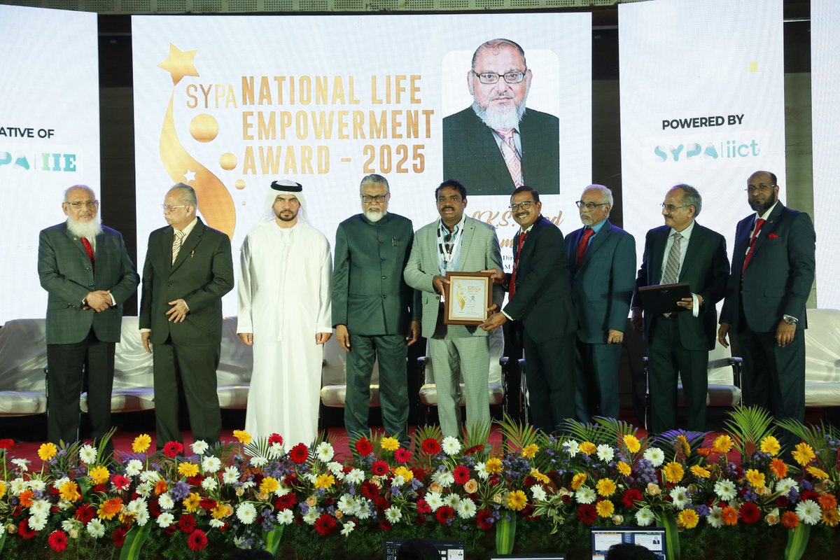 SYPA presented and honored National Life Empowerment Award - 2025