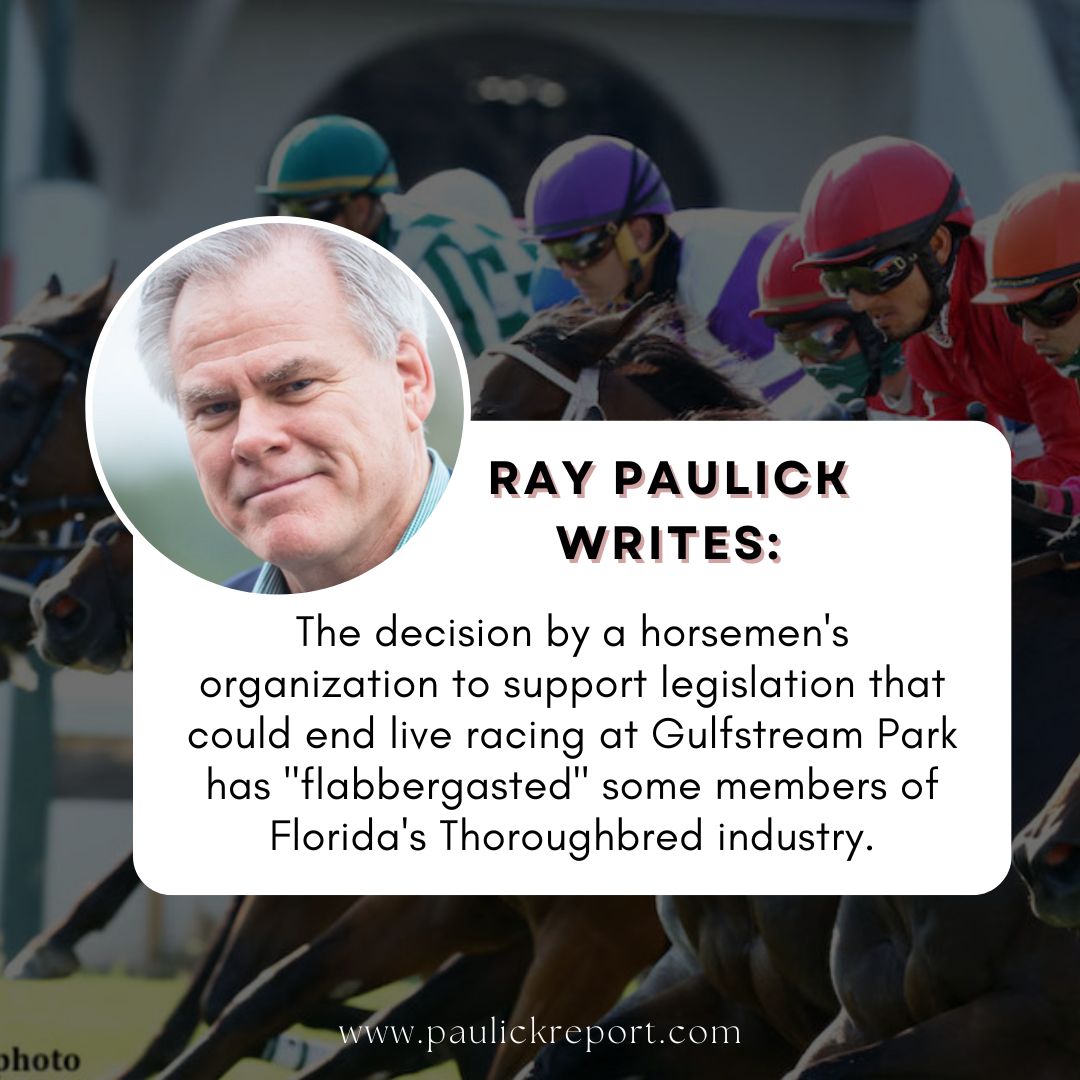 paulickreport's tweet photo. If there was ever a time for Florida horse owners and trainers to get involved with their representative organization, it is now. Their future depends on it.

Read more: https://t.co/TInwBwLRN8 https://t.co/cBi1MF6zq8