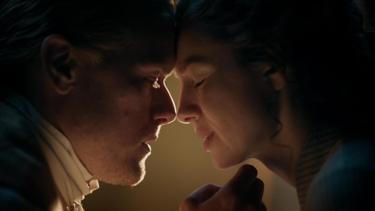 jaimelcait's tweet photo. It's them, it's always gonna be them! ✨️ 
#Outlander #ClaireFraser #JamieFraser https://t.co/dAPbX4H0qt