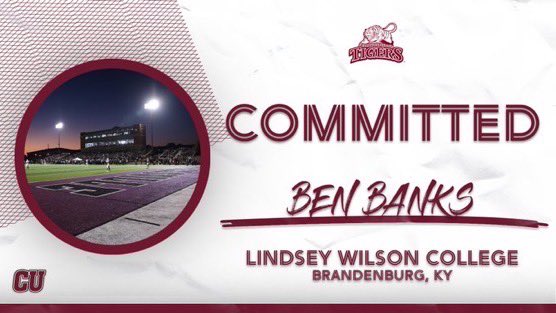 benbanks29's tweet image. After a lot of prayer, thought and consideration, I am excited to announce that I have committed to Campbellsville University!🖤

Jeremiah 29:11 🕊️

@CoachAtwood23 @CoachRussCville @CvilleTigersFB
