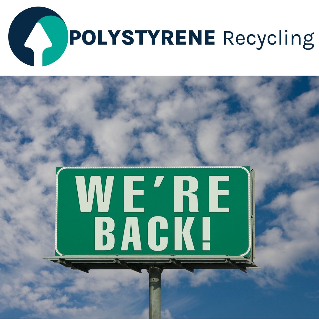 We’re back! Ready to turn waste into wonder and make 2025 a year of sustainability. 💚♻️ Let’s start strong—recycle your polystyrene and join us in creating a greener future! 🌍✨

#PolystyreneRecycling #WeAreBack #GreenStartToTheYear