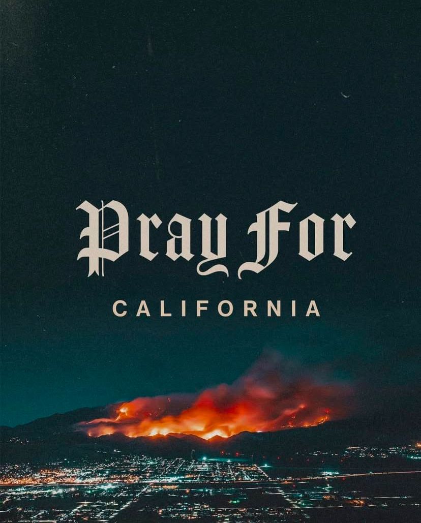 Pray For California.
Who Is With Me?
