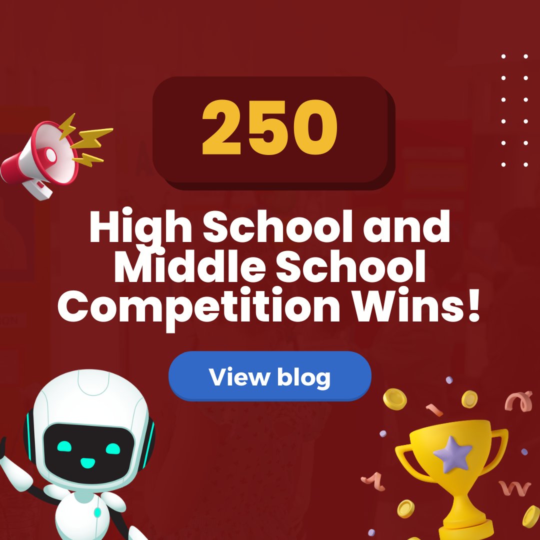 🎉 Big News! AIClub Research Institute students have achieved over 250 successes in prestigious competitions, conferences, and programs worldwide! 

Learn more in our latest blog!
bit.ly/42fvOYi

#StudentSuccess #AIResearch #STEMEducation #FutureLeaders
