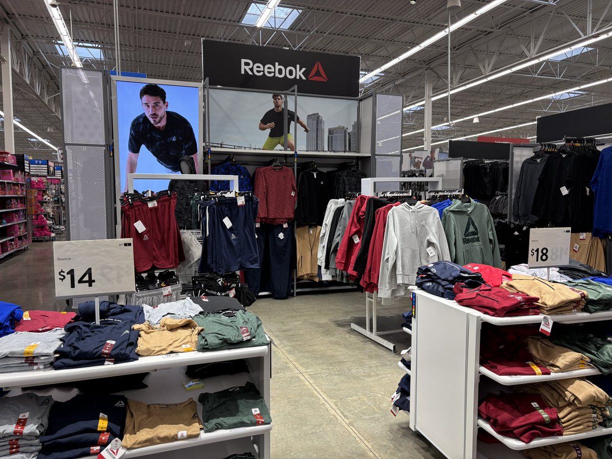 Big Reebok display at Walmart. Is Bryson the new Chip Beck?
<a href="/NoLayingUp/">No Laying Up</a> <a href="/AndyTFE/">Andy Johnson</a> <a href="/BrendanPorath/">Brendan Porath</a> <a href="/GeoffShac/">@geoffshac.bsky.social</a>