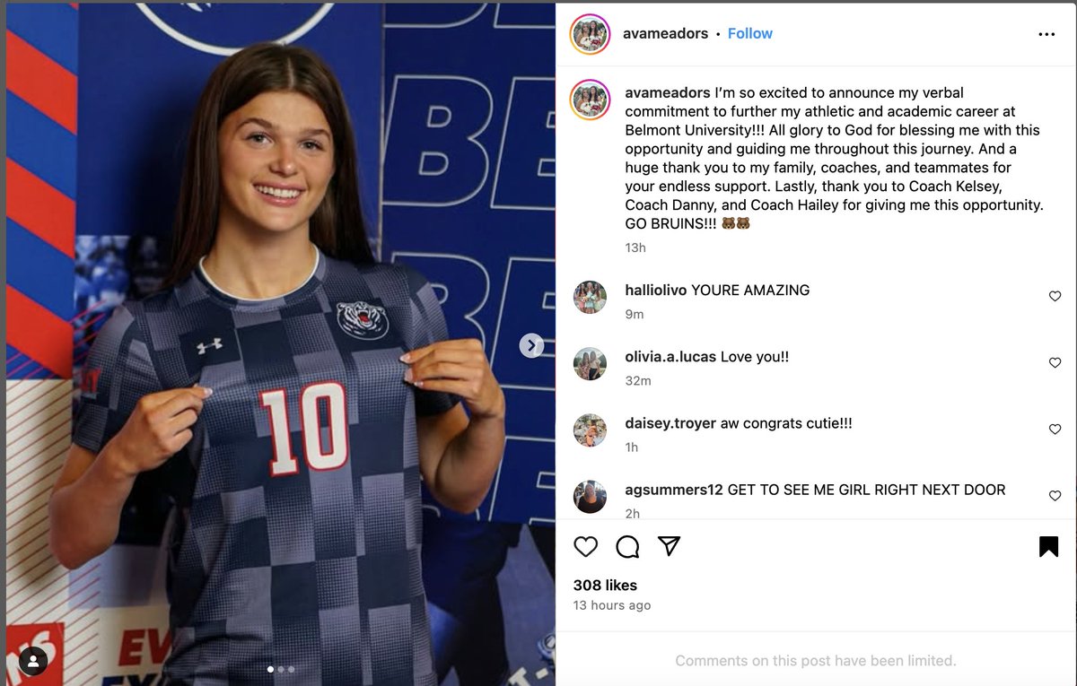 Another #ECNL player from the Class of 2026 has verbally committed to play D1 soccer. Huge Congratulations!!