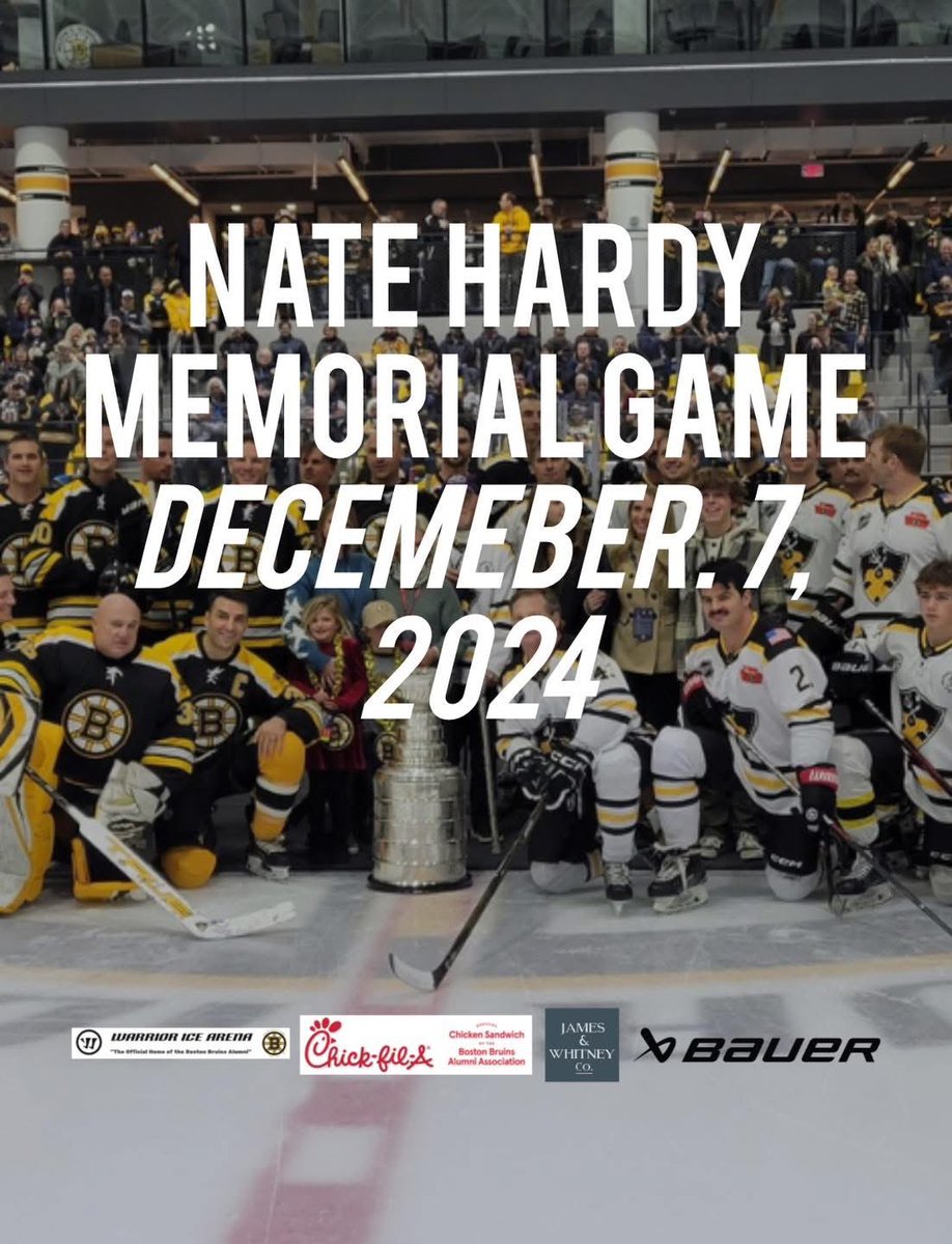 Bruyins Alumni TV presents the "Face Off for Heroes" Nate Hardy Memorial Game. 

This event brought together Bruins Alumni including stars from the 2011 Stanley Cup team such as Patrice Bergeron, Zdeno Chara, David Krejci and Assistant Coach Brad Marchand, alongside the Naval
