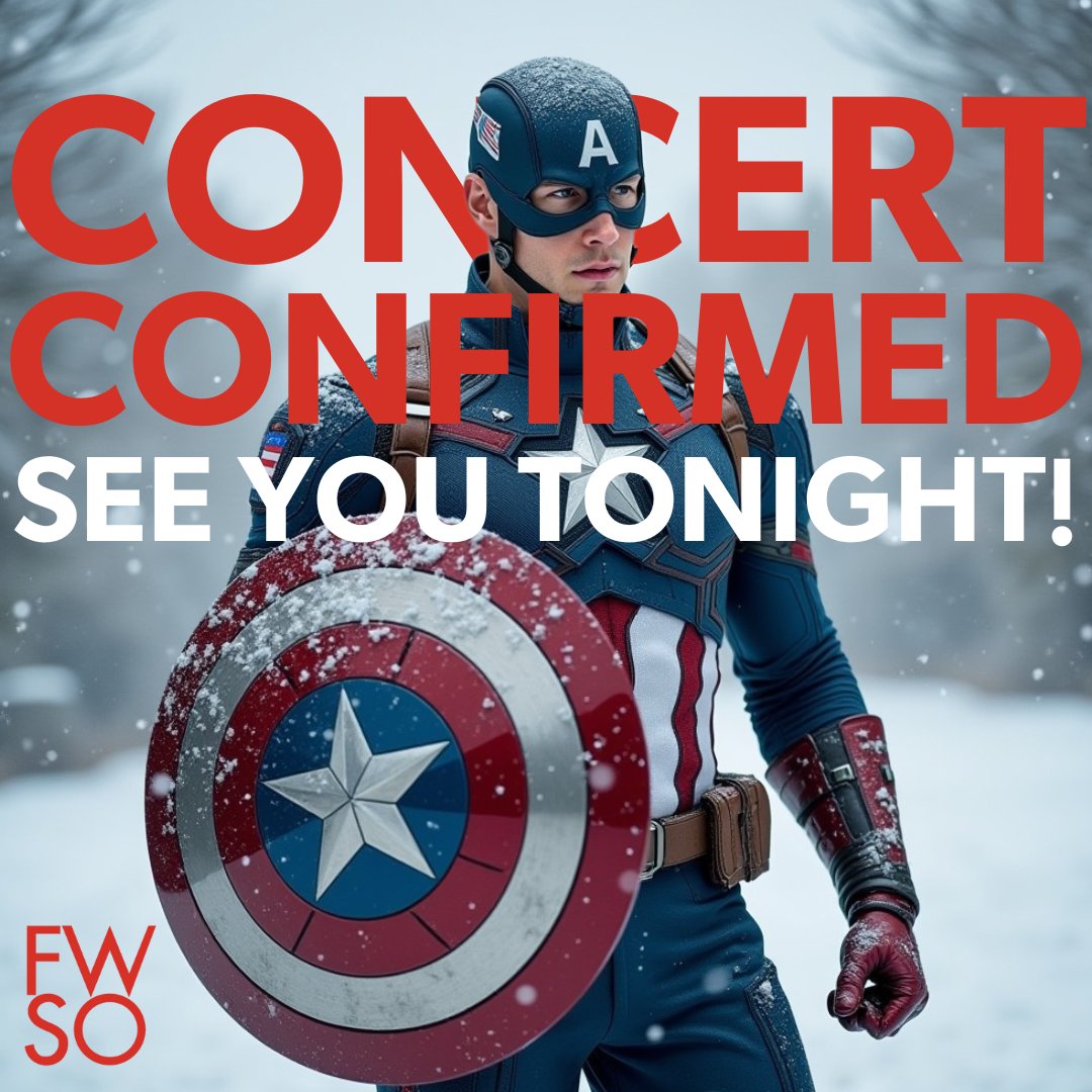 The Sci-Fi Symphony concerts on Friday, Jan. 10 and Saturday, Jan. 11 will proceed as scheduled. 

Currently, the FWSO Box Office is receiving an influx of calls and customers are experiencing longer wait times. We appreciate your patience.