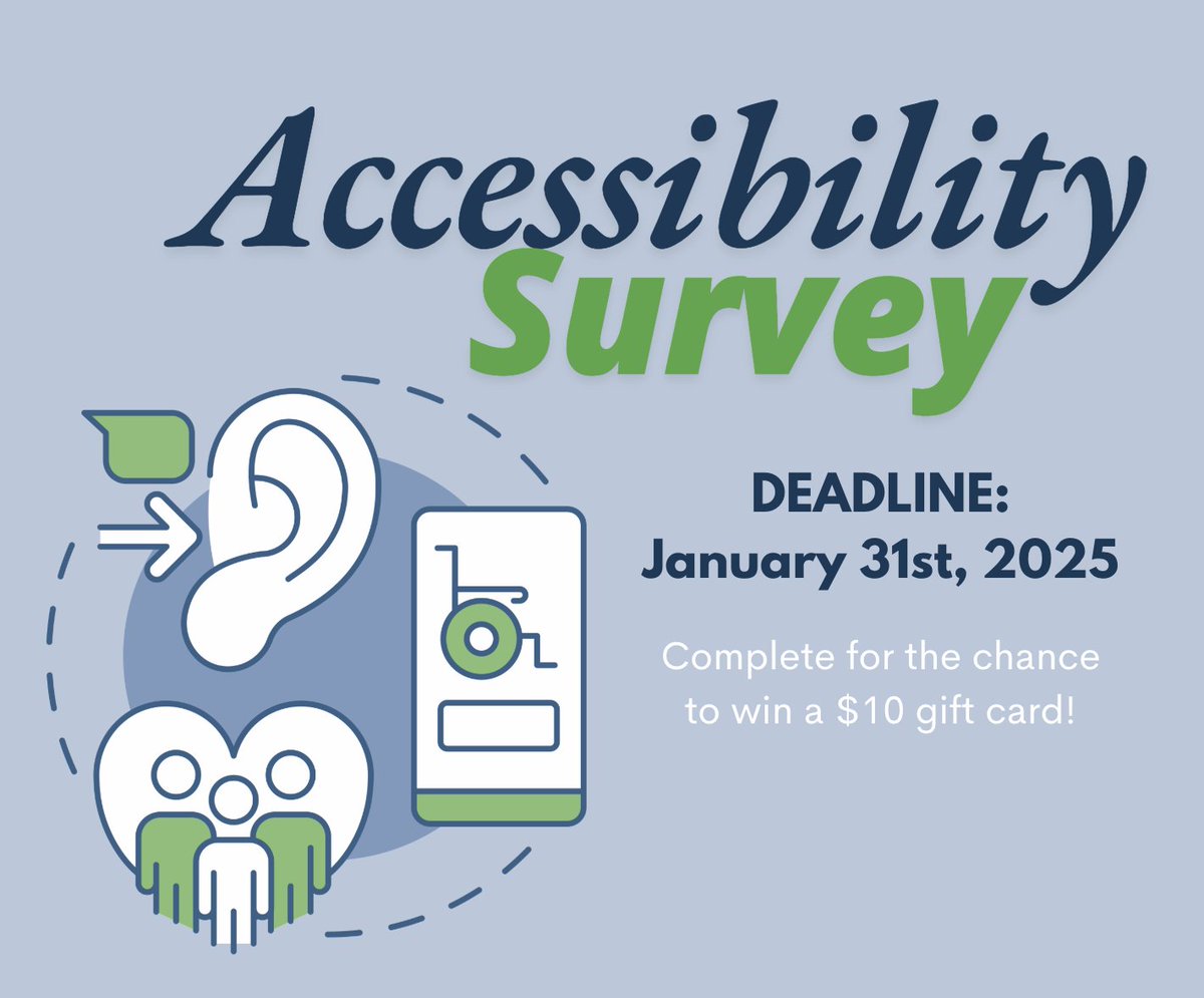 IL ACT Now Coalition (@actnowcoalition) on Twitter photo 🚨EXTENSION ALERT🚨 The deadline to submit feedback for our Accessibility Survey has been extended to January 31st, 2025!💫 Complete the survey today to be entered to win a $10 gift card! Take the survey here: surveymonkey.com/r/GKGM9CV #AfterschoolForAll #OST #ACTNow 🚨EXTENSION ALERT🚨 The deadline to submit feedback for our Accessibility Survey has been extended to January 31st, 2025!💫 Complete the survey today to be entered to win a $10 gift card! Take the survey here: surveymonkey.com/r/GKGM9CV #AfterschoolForAll #OST #ACTNow