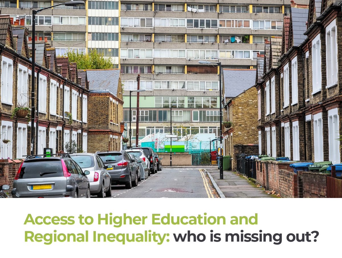 NEONHE's tweet image. 📢New NEON report shows widening regional inequalities in #university admission for poorer students. FSM #HigherEducation progression rate fell for 1st time ever, even when no. of FSM learners saw biggest annual increase.
See more here👉educationopportunities.co.uk/news/access-to… #WideningAccess