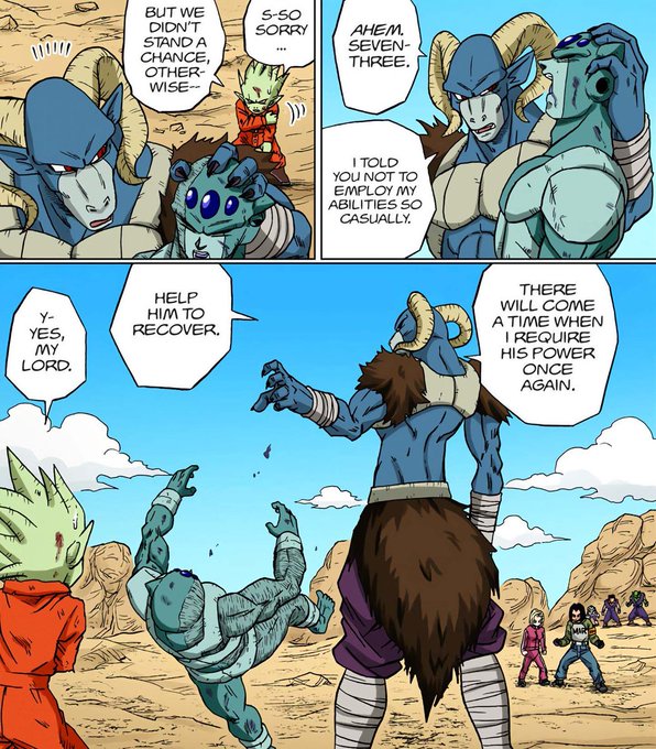 ドラゴンボール漫画 Prime Tells Shimorekka To Help OG-73.. | Dragon Ball Manga