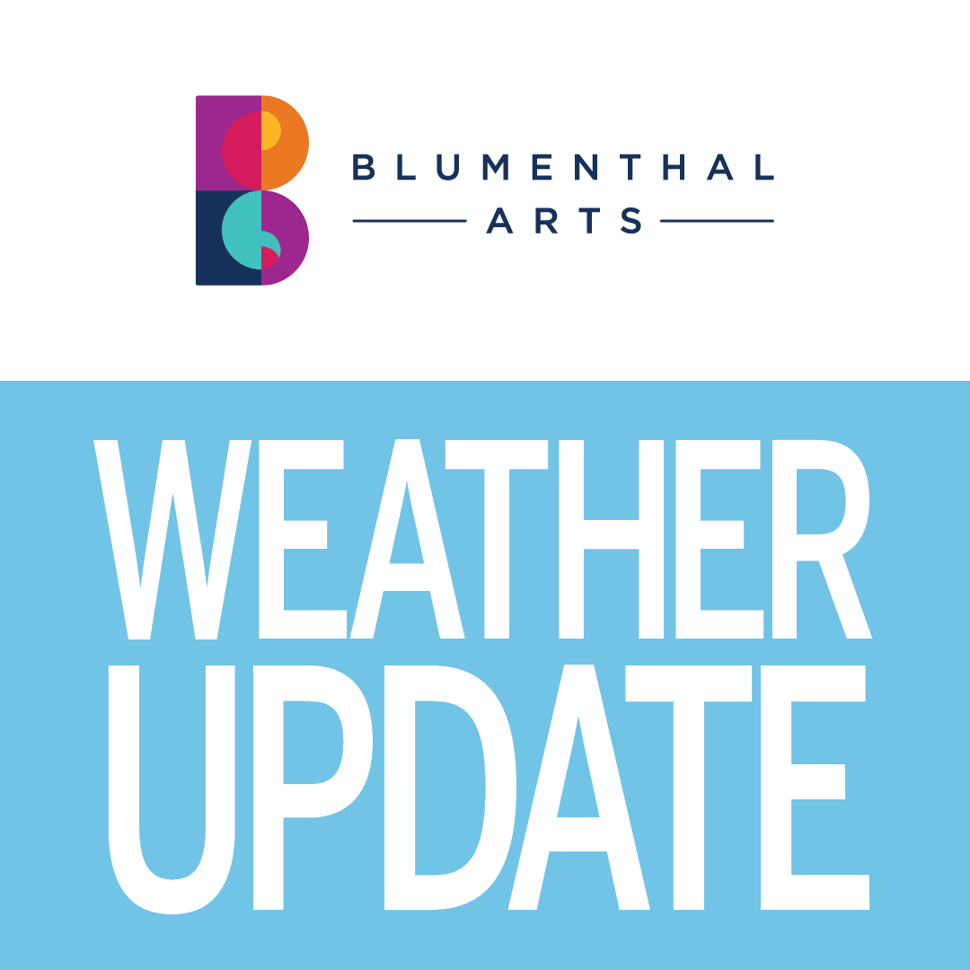 WEATHER UPDATE: Friday, January 10th at 11:50am

Tonight's performance of Charlotte Symphony's Bach &amp; Mozart has been canceled.

Tonight's performance of HAMILTON will proceed as scheduled. We are closely monitoring conditions and will continue to keep you informed of any