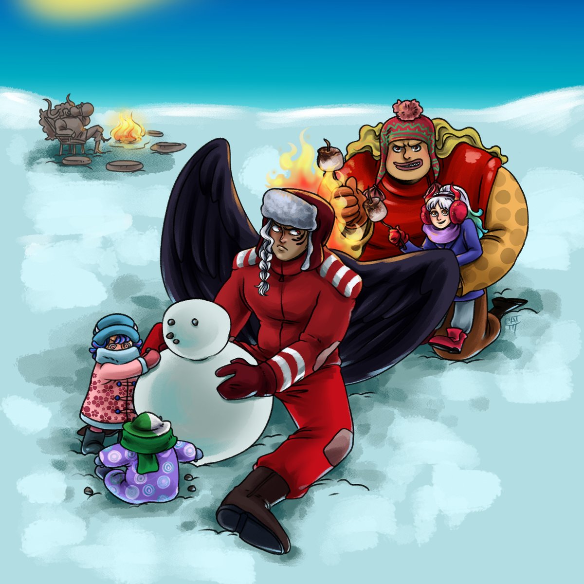 New Year holidays! 
#ONEPIECE