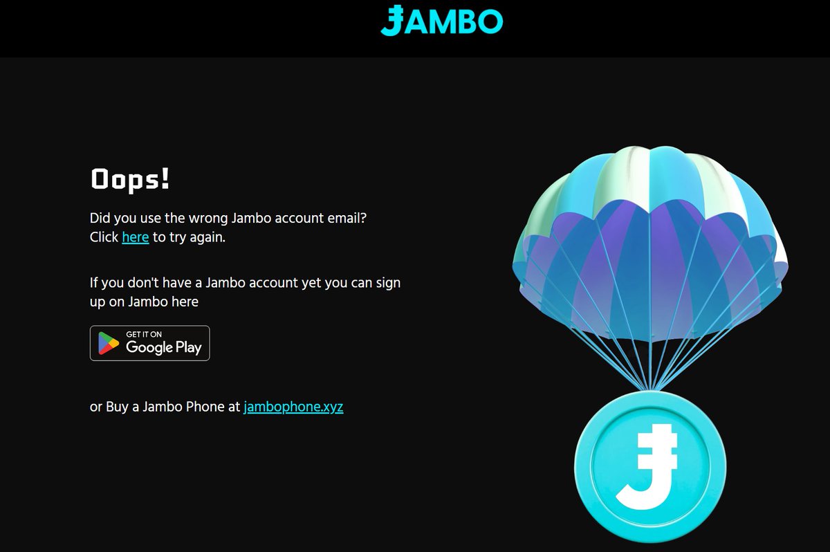 兄弟们，OKX新用户填表瓜分jambo代币3,000,000 $J 空投https://t.co/MeuwY23PQ6  新用户是指2025年1月1日之后注册OKX账户，所以新注册的应该也是可以的，记得在1月20号之前提交OKX UID和SOL充值地址