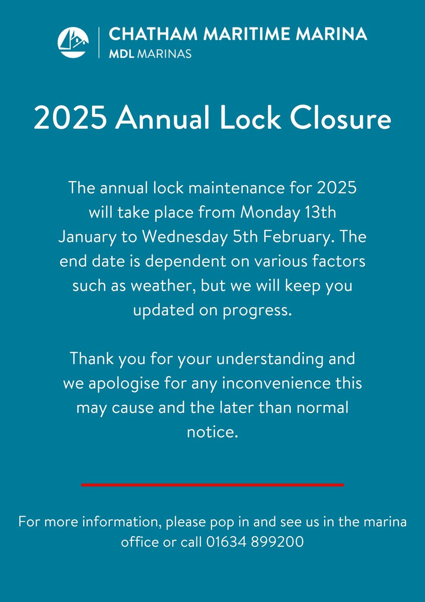 MDL - Annual Lock Closure