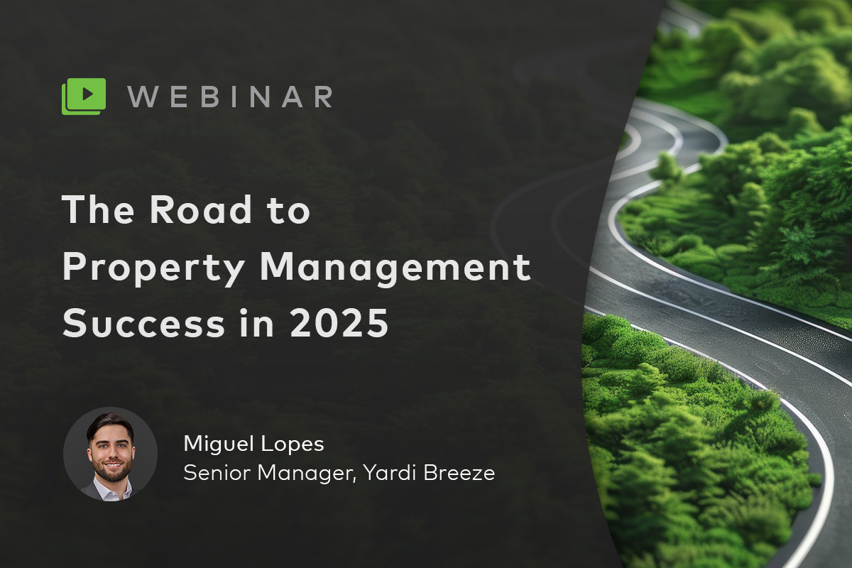 If you’re looking to make the most of the year, this 15-minute session with Miguel Lopes is a must watch. It offers practical strategies to streamline your business, improve efficiency and set yourself up for success. bit.ly/4fUrYav

#YardiBreeze #PropertyManagement