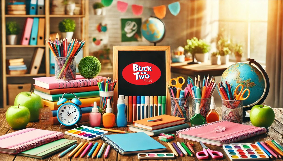 Stock up on notebooks, pens, markers, and everything your kids need to excel in the classroom. With Buck or Two Plus, you can get all the essentials without overspending, helping make this school year stress-free!

#Georgetown #ABuckorTwo #ABuckorTwoPlus #School #SchoolSupplies