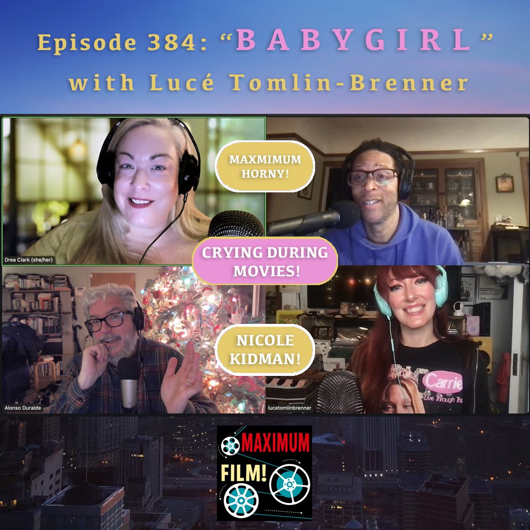 It’s Maximum Horny on today’s Maximum Film. We are looking at the 2024 erotic thriller(?), Babygirl, starring Nicole Kidman. Our returning guest today is filmmaker and comedian, <a href="/LTBcomedy/">Lucé says It’s Always Halloween!</a> (It’s Always Halloween). Listen on <a href="/MaxFunHQ/">Maximum Fun HQ</a> or wherever you get your podcasts.