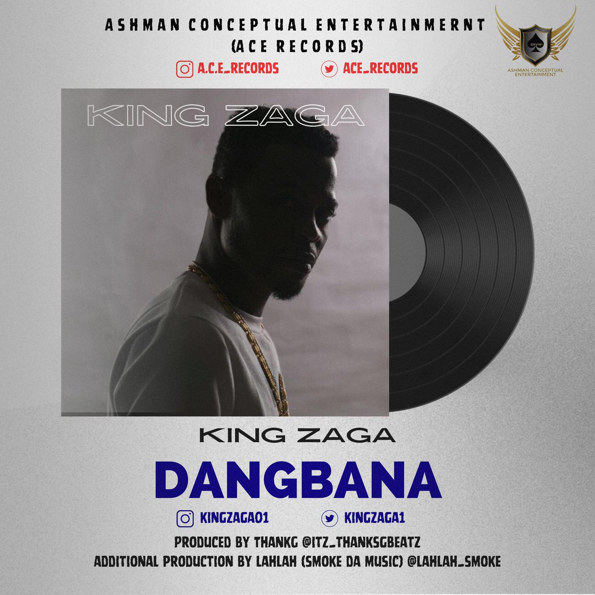 #NowPlaying  : #BrandNew▶️1⃣0⃣5⃣.3⃣  "Dangbana" by <a href="/kingzaga1/">King Zaga</a> 

Cc: <a href="/Huz_Chosen1/">Mustapha Hussein Kenny</a> <a href="/InfiniteMediaGr/">Infinite Media Group -IMG-</a> 

#StaySafe
#StayFresh