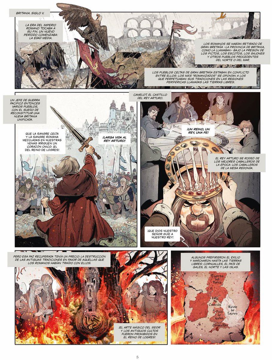 THEREALROLOISME's tweet photo. Emanuele Arioli y Emiliano Tanzillo recuperan el mito artúrico con «El caballero del dragón». Norma Editorial.
https://t.co/lkrVWQzott
#elcaballerodeldragón #EmanueleArioli #emilianotanzillo #morgana #nimue #normaeditorial #reyarturo #santogrial @NormaEditorial @LHMagazin https://t.co/j2yB5EOeho