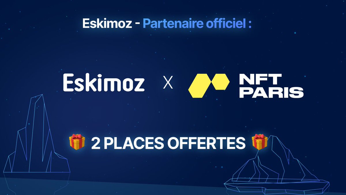 Eskimoz NFT (@eskimoznft) on Twitter photo đ GIVEAWAY NFT PARIS đ
đ 2 places Ă gagner pour lâĂ©vĂ©nement NFT majeur de ce dĂ©but dâannĂ©e đ„¶đ«đ·
Au programme : de trĂšs gros projets, du RWA, des NFTs, de la DeFi et bien plus !
Les gagnants pourront participer gratuitement Ă lâensemble de lâĂ©vĂ©nement, les 13 et 14 fĂ©vrier ! đ GIVEAWAY NFT PARIS đ
đ 2 places Ă gagner pour lâĂ©vĂ©nement NFT majeur de ce dĂ©but dâannĂ©e đ„¶đ«đ·
Au programme : de trĂšs gros projets, du RWA, des NFTs, de la DeFi et bien plus !
Les gagnants pourront participer gratuitement Ă lâensemble de lâĂ©vĂ©nement, les 13 et 14 fĂ©vrier !
