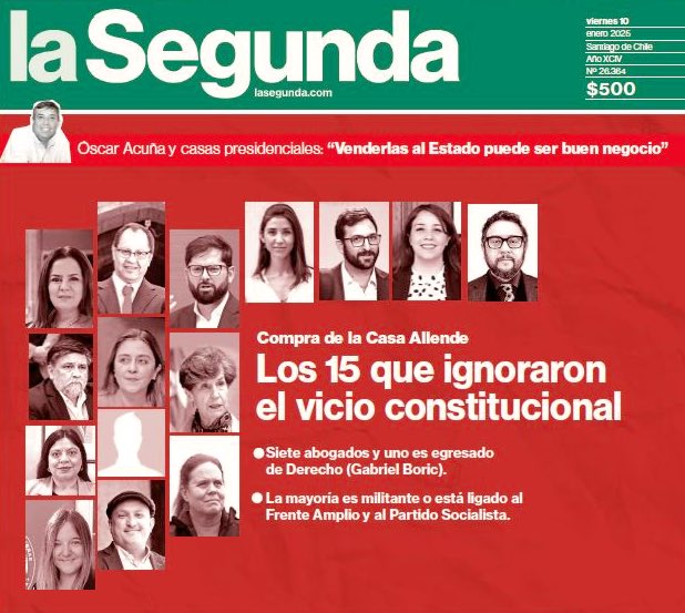 Miguel Crispi,

- Caso Convenios.
- Caso Monsalve. 
- Casa Allende. 

¿Cómo cresta sigue ese wn en el cargo?