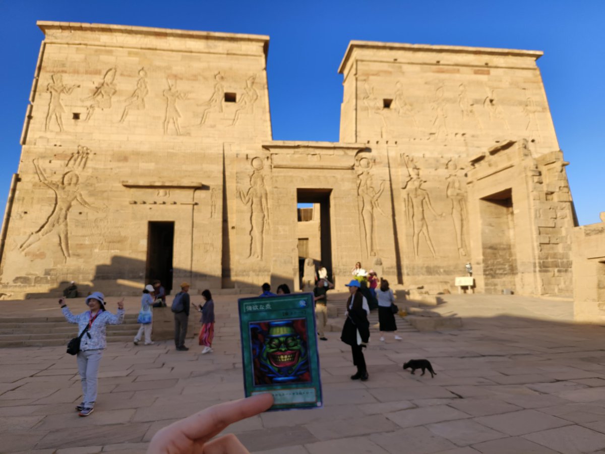 panpianoatelier's tweet image. 強欲な壺 in Philae Temple!

#PhilaeTemple
#IsisTemple