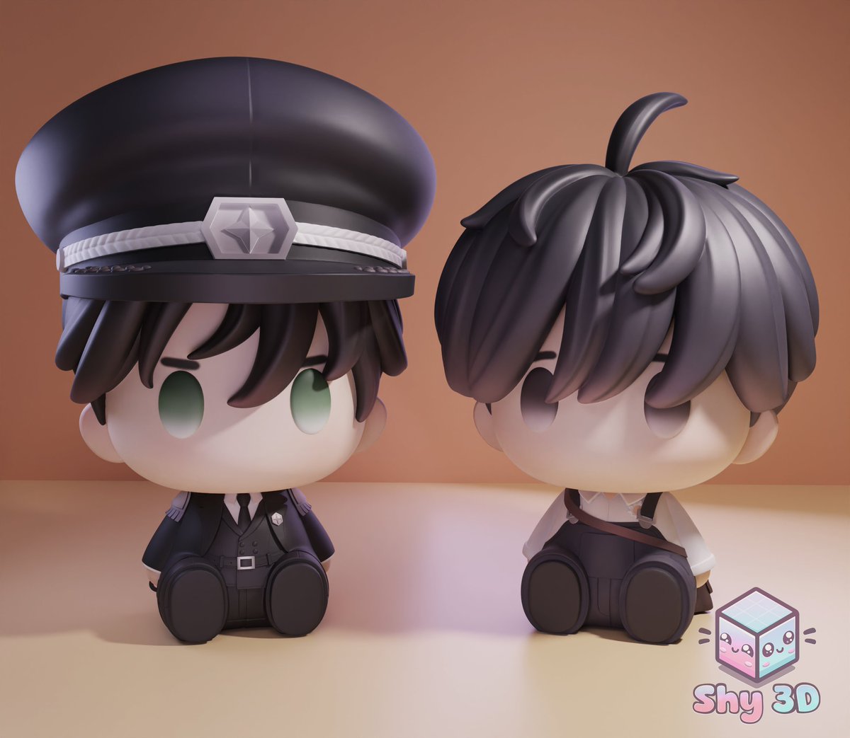 shy3d_chibi's tweet image. I already know who&apos;s next for the collection! (｡•̀ᴗ-)✧
#littlemushroom #JJWXC #anzhe #lufeng #cute #chibi #novel #figurine #kawaii #danmei #yaoi  #BL #xenogenic #character #3dprint #stl #zbrush #blender #modelisation #3d #art #3dart #stylizedart #cults3d