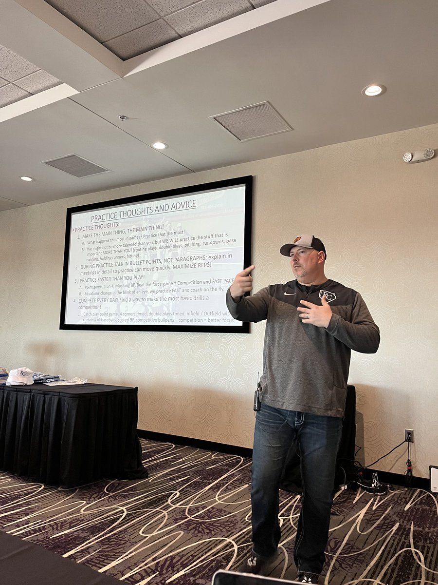 Kansas Association of Baseball Coaches (@kabc2020) on Twitter photo KABC Secretary & <a href="/RockCreekBsbl/">Rock Creek Baseball</a> Head Coach <a href="/CoachSieben/">Shane Sieben</a> with the pinch hit presentation on Practice Design! KABC Secretary & <a href="/RockCreekBsbl/">Rock Creek Baseball</a> Head Coach <a href="/CoachSieben/">Shane Sieben</a> with the pinch hit presentation on Practice Design!