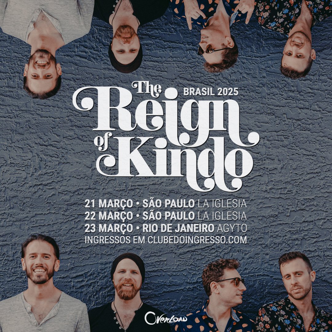Overload orgulhosamente apresenta: The Reign of Kindo no Brasil após nove anos!

Serão duas apresentações em São Paulo, ambas no Iglesia, e uma no Rio de Janeiro.

Ingressos já à venda: 

clubedoingresso.com/thereignofkindo