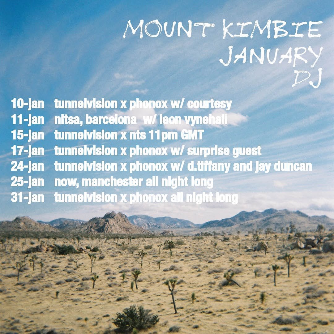 Back out in various booths, playing music for dancing this month. Here’s the DJ dates for January. Phonox tonight. Hope to see you there x