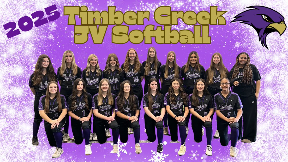 1st day of softball may be snowy, but it won’t stop us from introducing our 2025 Lady Falcons! <a href="/KISDAthletics/">Keller ISD Athletics</a>